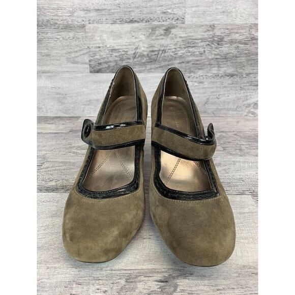 Naturalizer Womens Julius Suede Mary Jane Heels Size 8.5 - Picture 2 of 8